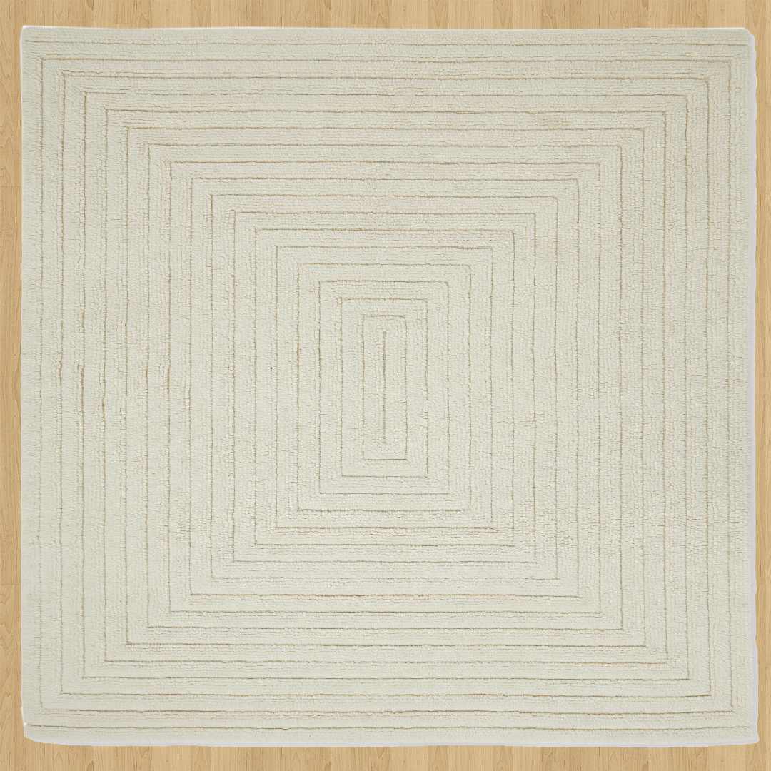 Monochrome Striped Rug | Buy Moroccan Rugs Online
